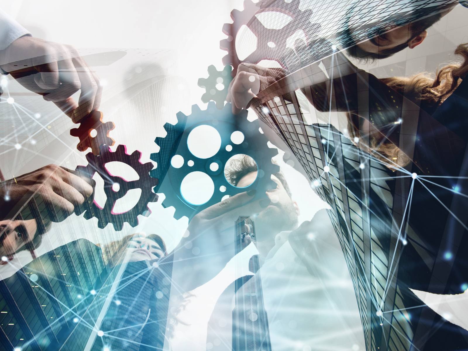Collaboration and interlocking processes as a symbol of business succession